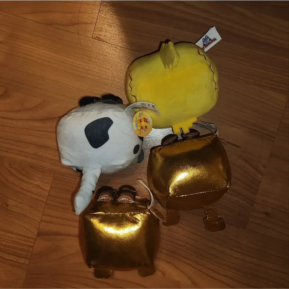 Roblox Series 1 Deluxe Tech Plushies 3 large  5 minis Bundle